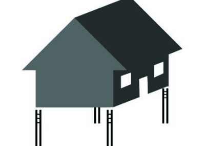 house on stilts