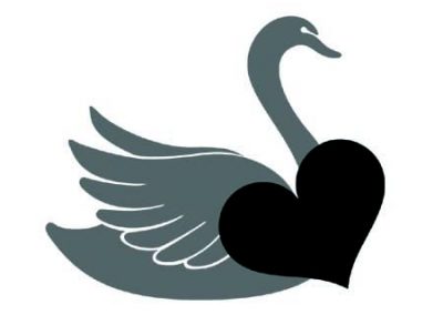 swan & heart